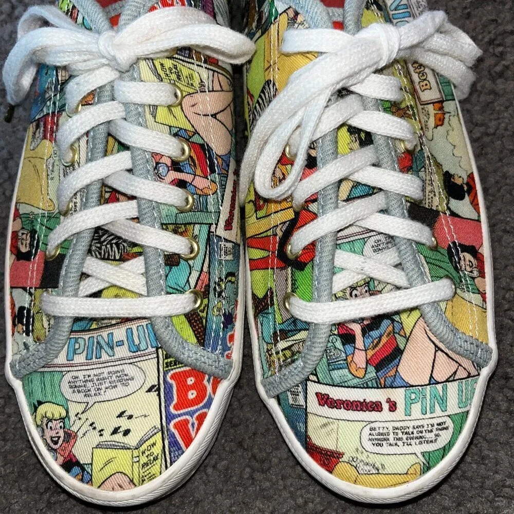 BETTY and VERONICA X KEDS LIMITED. KICKSTART SNEAKERS RIVERDALE ARCHIE JUGHEAD 9